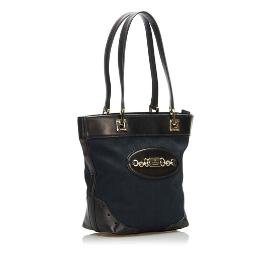 Gucci GG Canvas Punch Tote