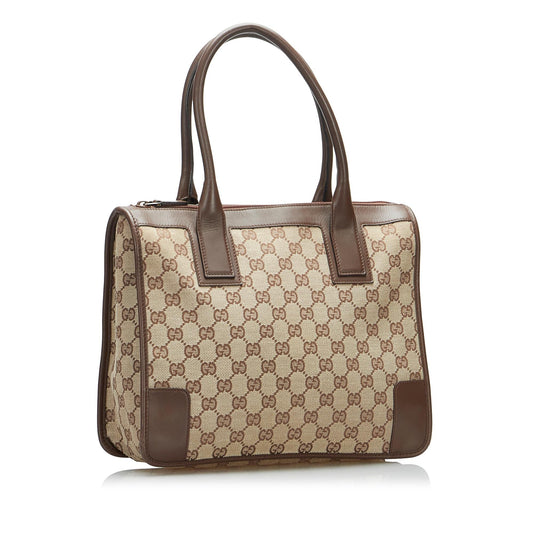 Gucci GG Canvas Tote (SHG-rxxO5q)