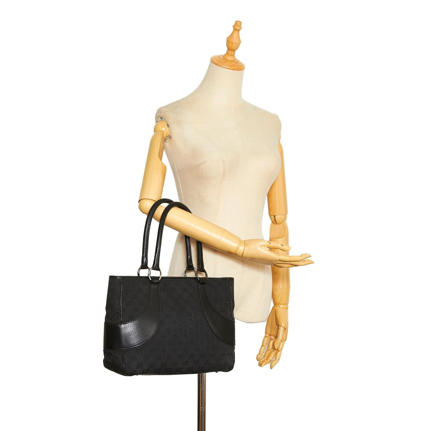 Gucci GG Canvas Tote (SHG-JFwITP)