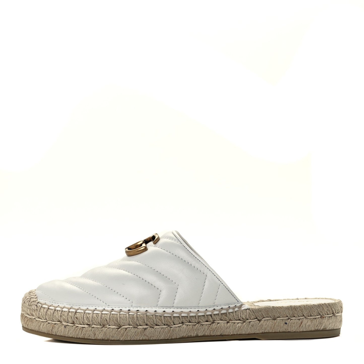 GUCCI Nappa Matelasse GG Marmont Espadrille