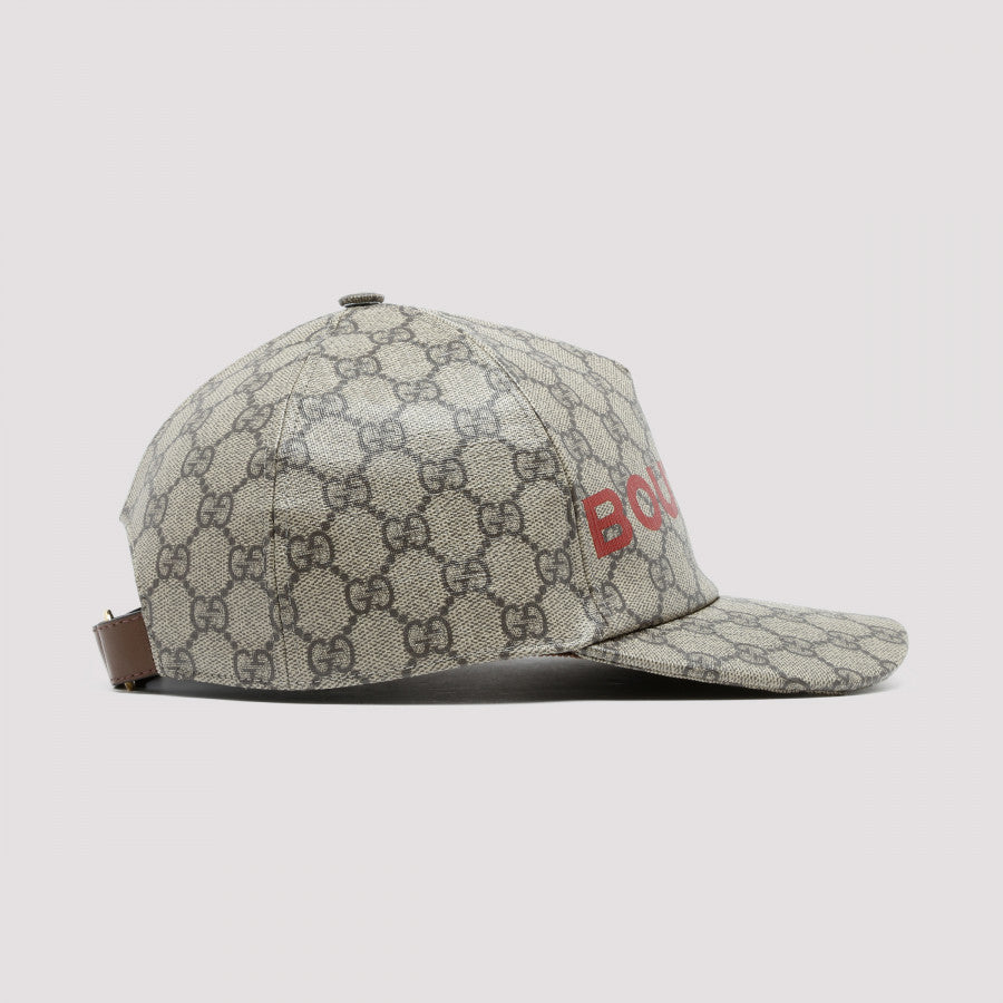 Gucci GG Supreme Monogram Boutique Print Baseball Hat