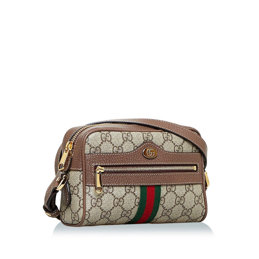 Gucci GG Supreme Ophidia Crossbody (SHG-HjI7sm)