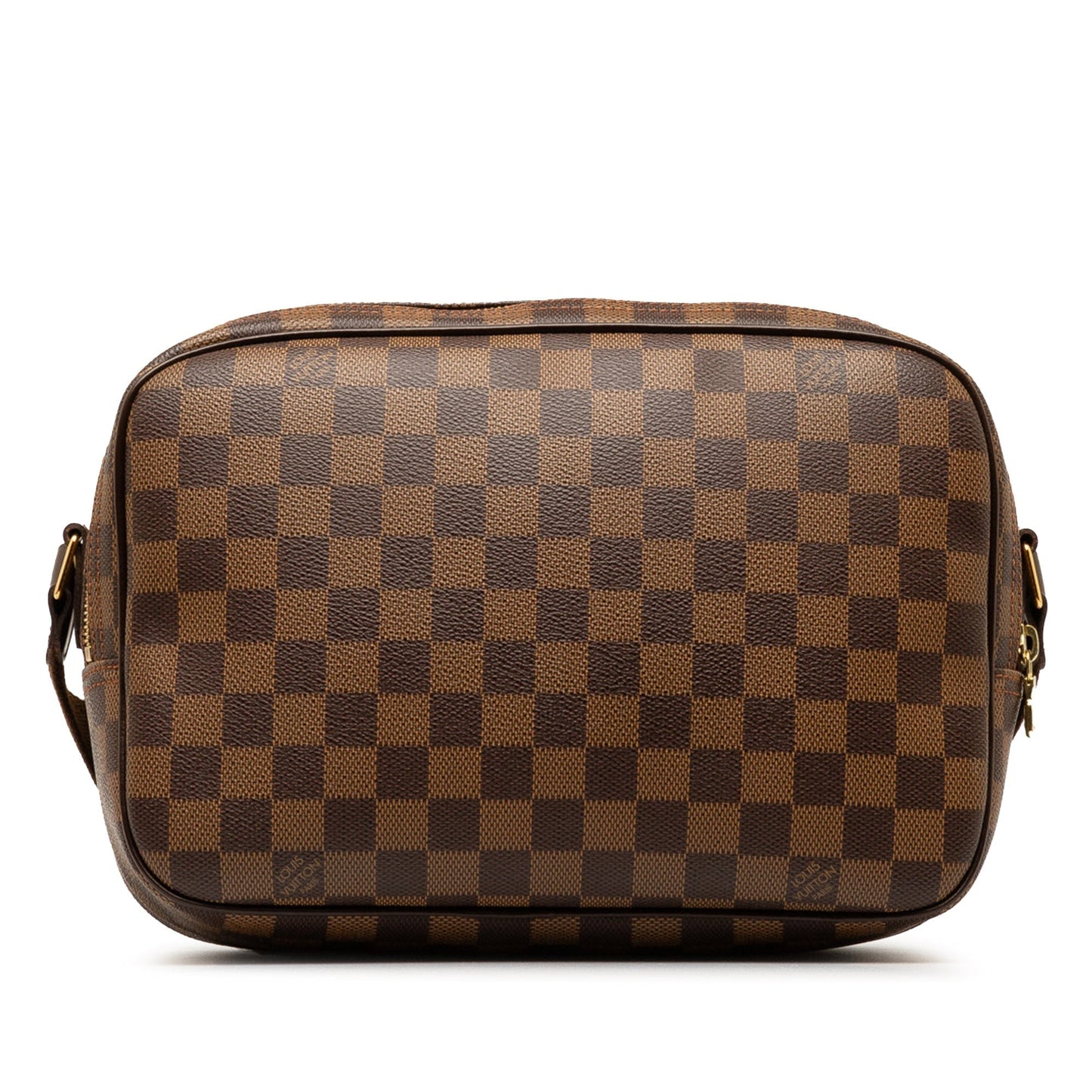 Brown Louis Vuitton Damier Ebene Reporter PM Crossbody Bag