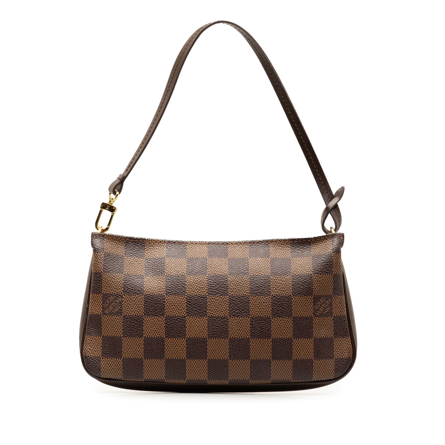 Brown Louis Vuitton Damier Ebene Pochette Accessoires Shoulder Bag