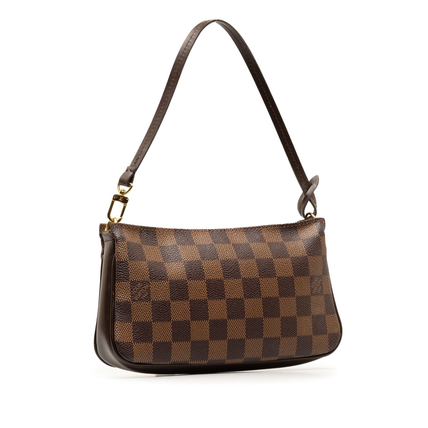 Brown Louis Vuitton Damier Ebene Pochette Accessoires Shoulder Bag