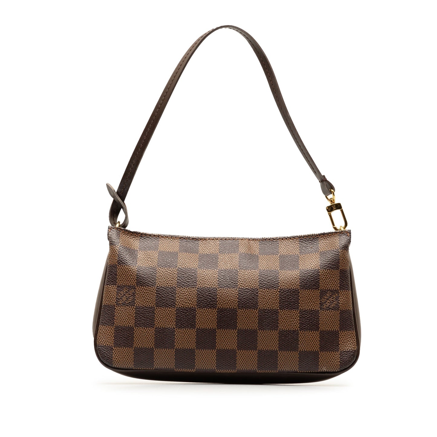 Brown Louis Vuitton Damier Ebene Pochette Accessoires Shoulder Bag