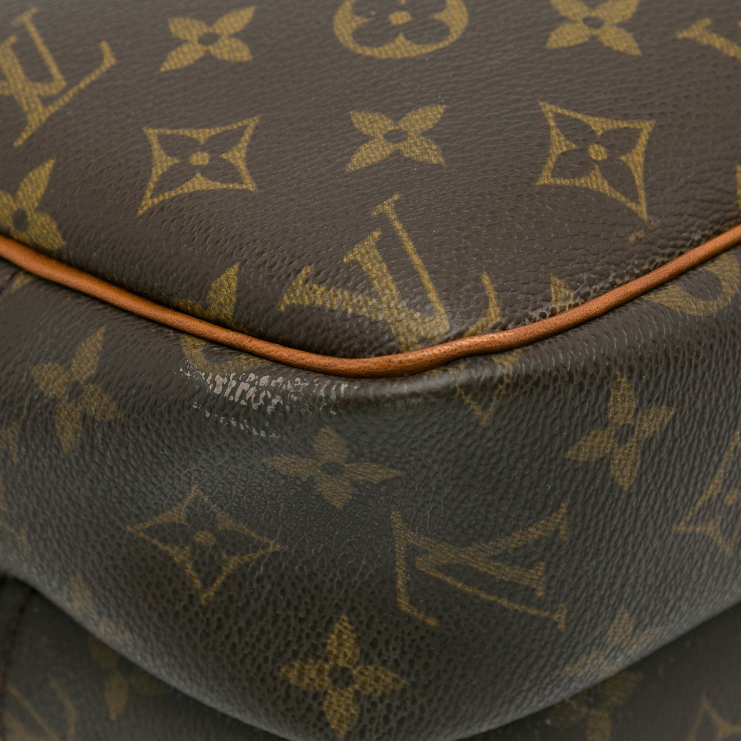 Brown Louis Vuitton Monogram Reporter PM Crossbody Bag