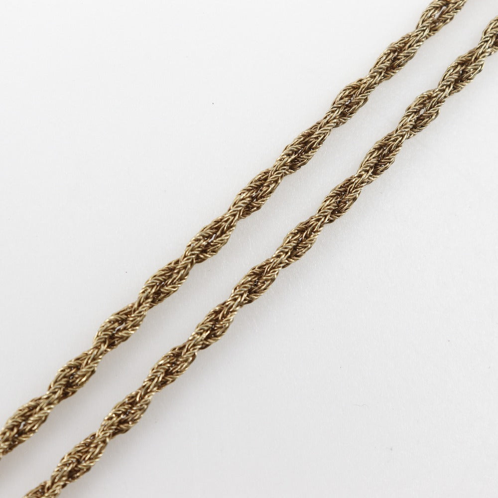 Christian Dior Necklace Plated Gold gold Lariet Women Used
