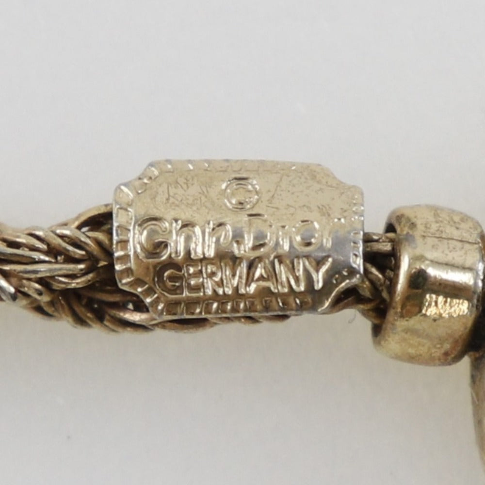 Christian Dior Necklace Plated Gold gold Lariet Women Used
