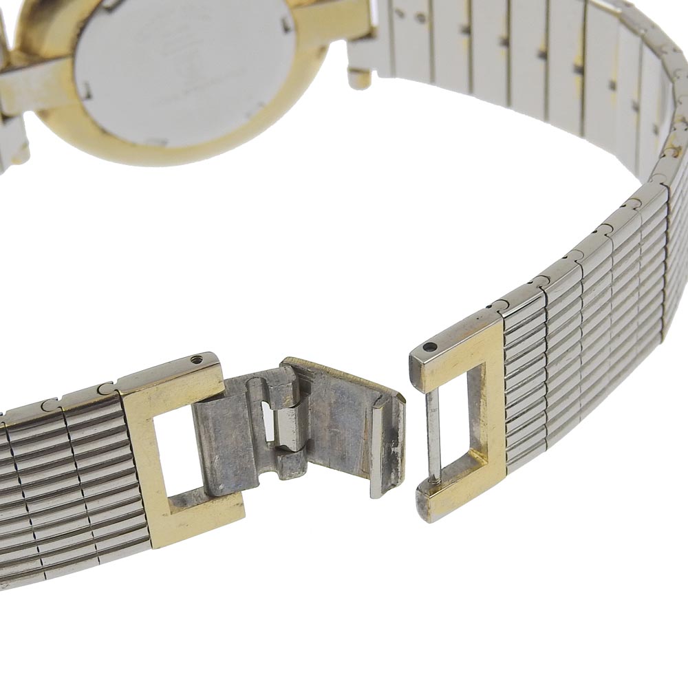 Christian Dior Watches Quartz 4715032 Stainless Steel , Plated Gold white White dial mens Used