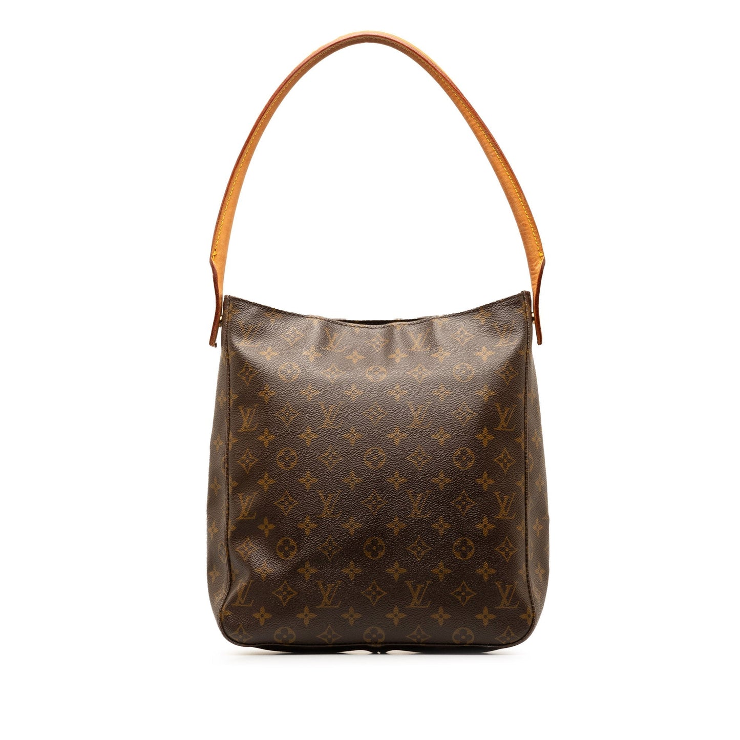 Brown Louis Vuitton Monogram Looping GM Shoulder Bag