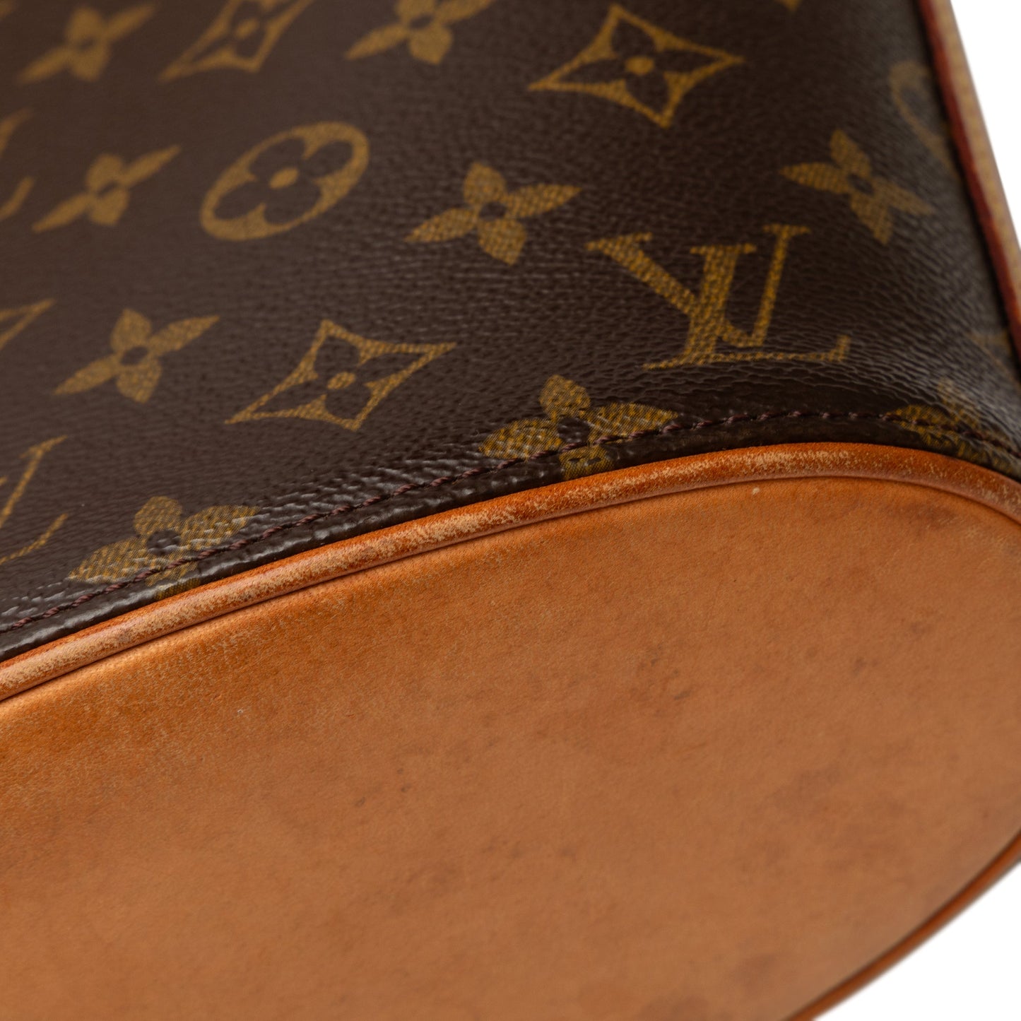 Brown Louis Vuitton Monogram Drouot Crossbody Bag