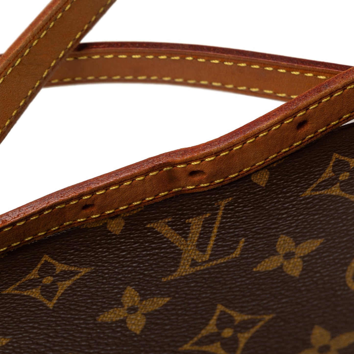 Brown Louis Vuitton Monogram Drouot Crossbody Bag