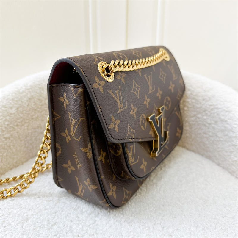 LV Passy Shoulder Bag in Monogram Canvas and GHW