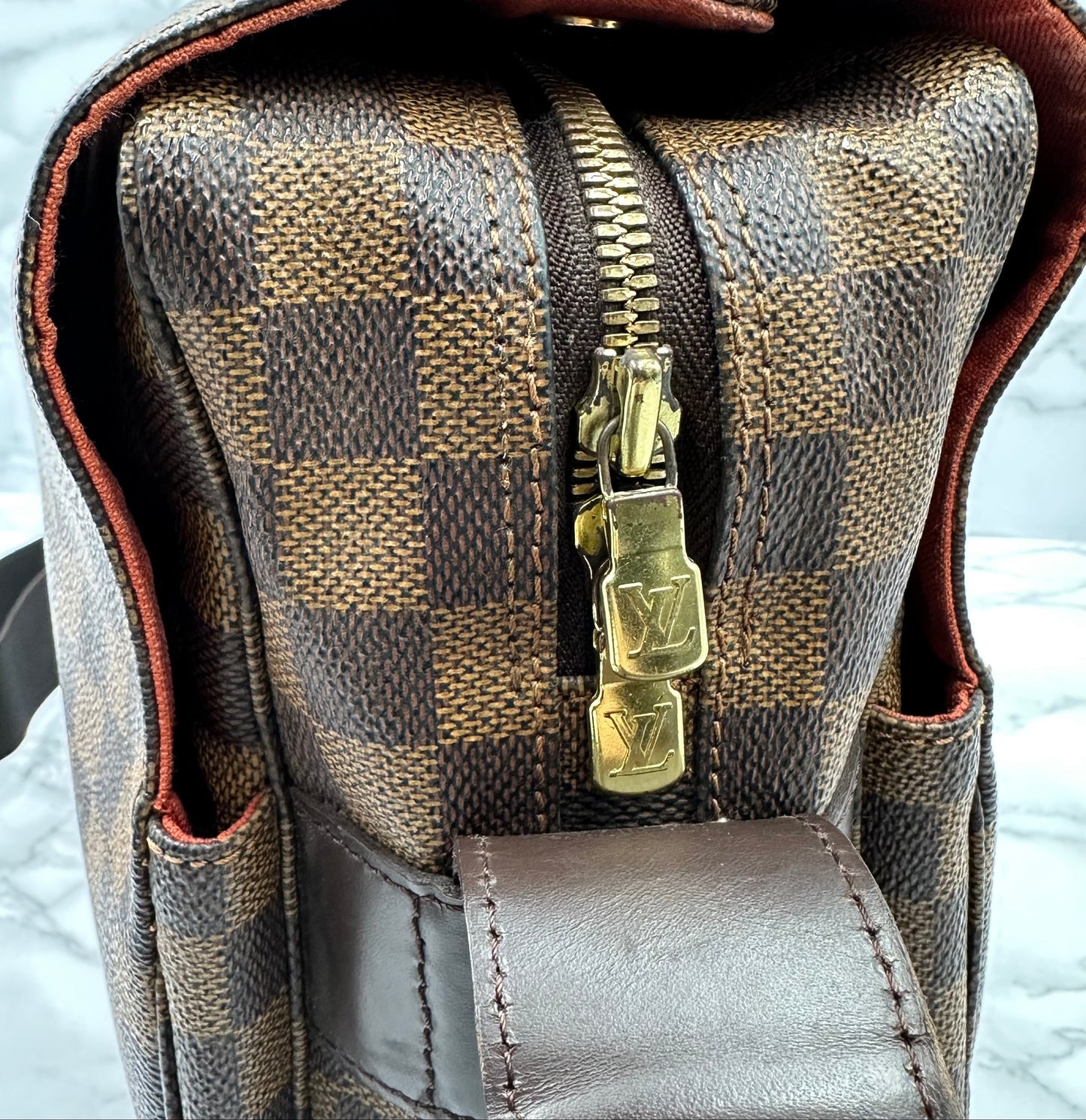 LOUIS VUITTON Damier Naviglio shoulder bag