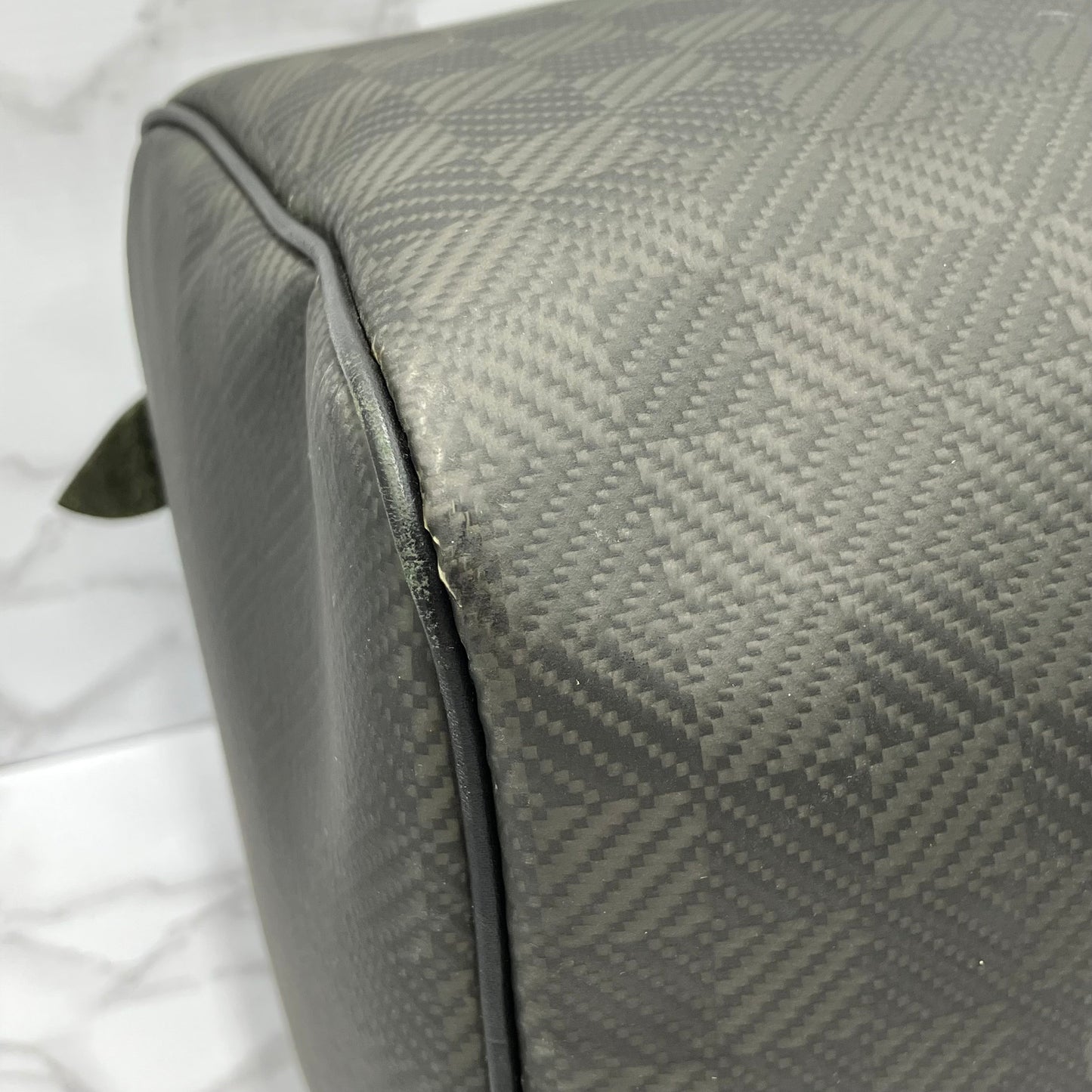 LOUIS VUITTON Keepall 45 Damier Carbon