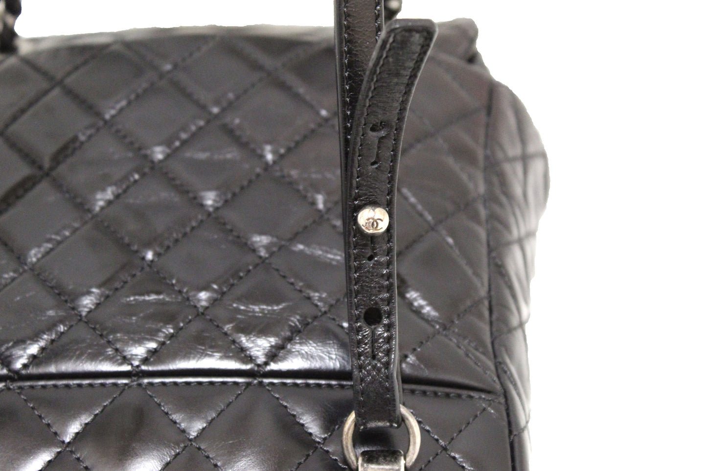 Chanel Black Quilted Calfskin Leather Small Salzburg Mountain Backpack