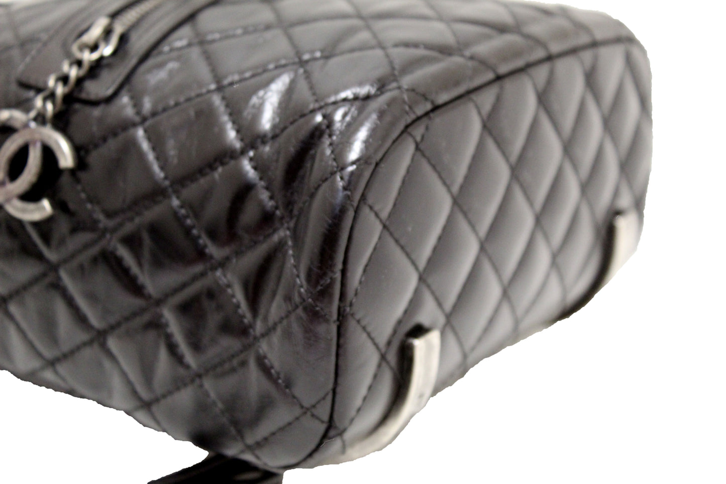 Chanel Black Quilted Calfskin Leather Small Salzburg Mountain Backpack