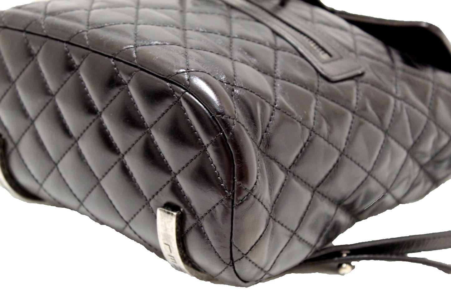 Chanel Black Quilted Calfskin Leather Small Salzburg Mountain Backpack