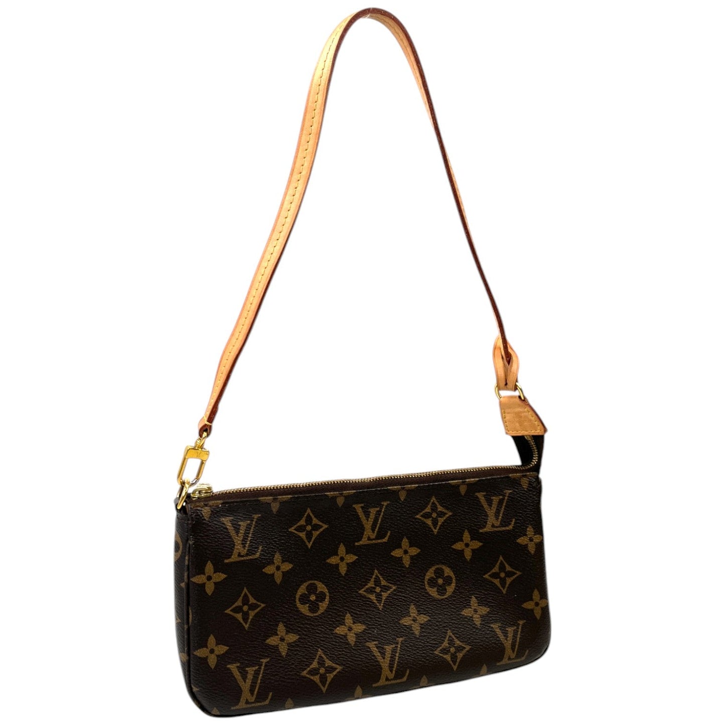 Women's Monogram Pochette Accessoires Handbag Brown