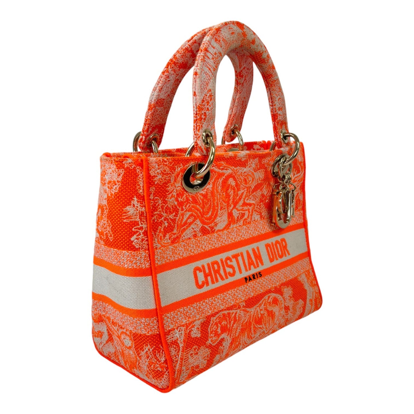 Women's Diorrivieria Lady D-Lite Bag Orange