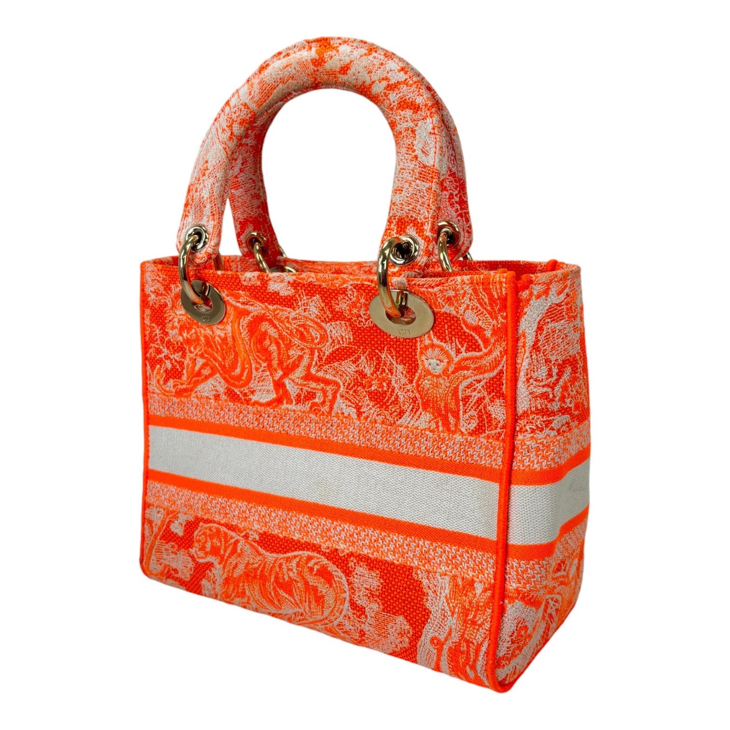 Women's Diorrivieria Lady D-Lite Bag Orange