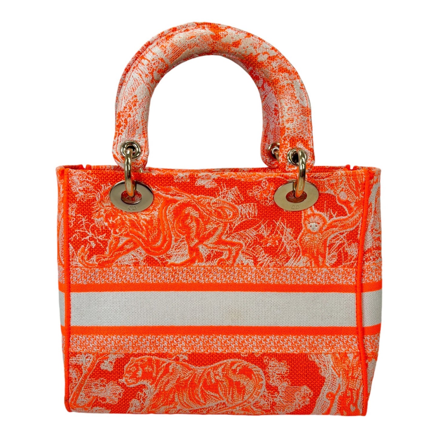 Women's Diorrivieria Lady D-Lite Bag Orange