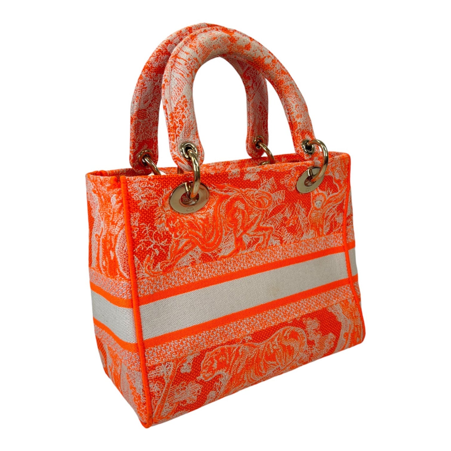 Women's Diorrivieria Lady D-Lite Bag Orange