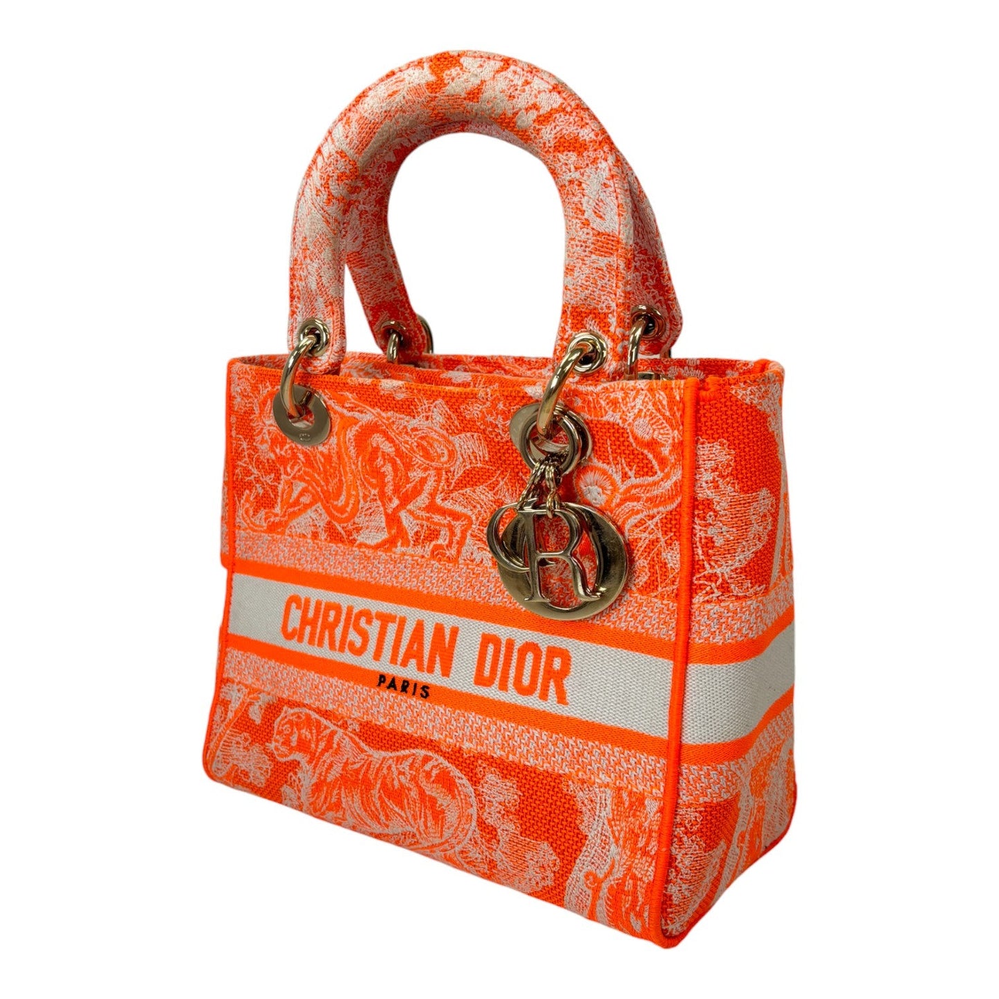 Women's Diorrivieria Lady D-Lite Bag Orange