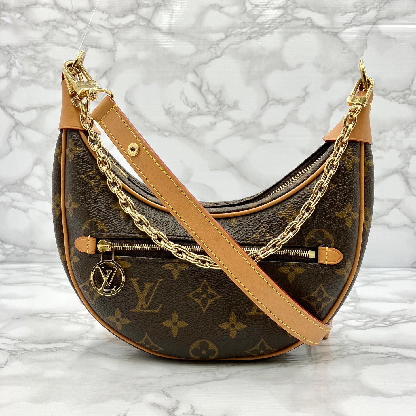 LOUIS VUITTON Monogram Loop Shoulder Bag RFID