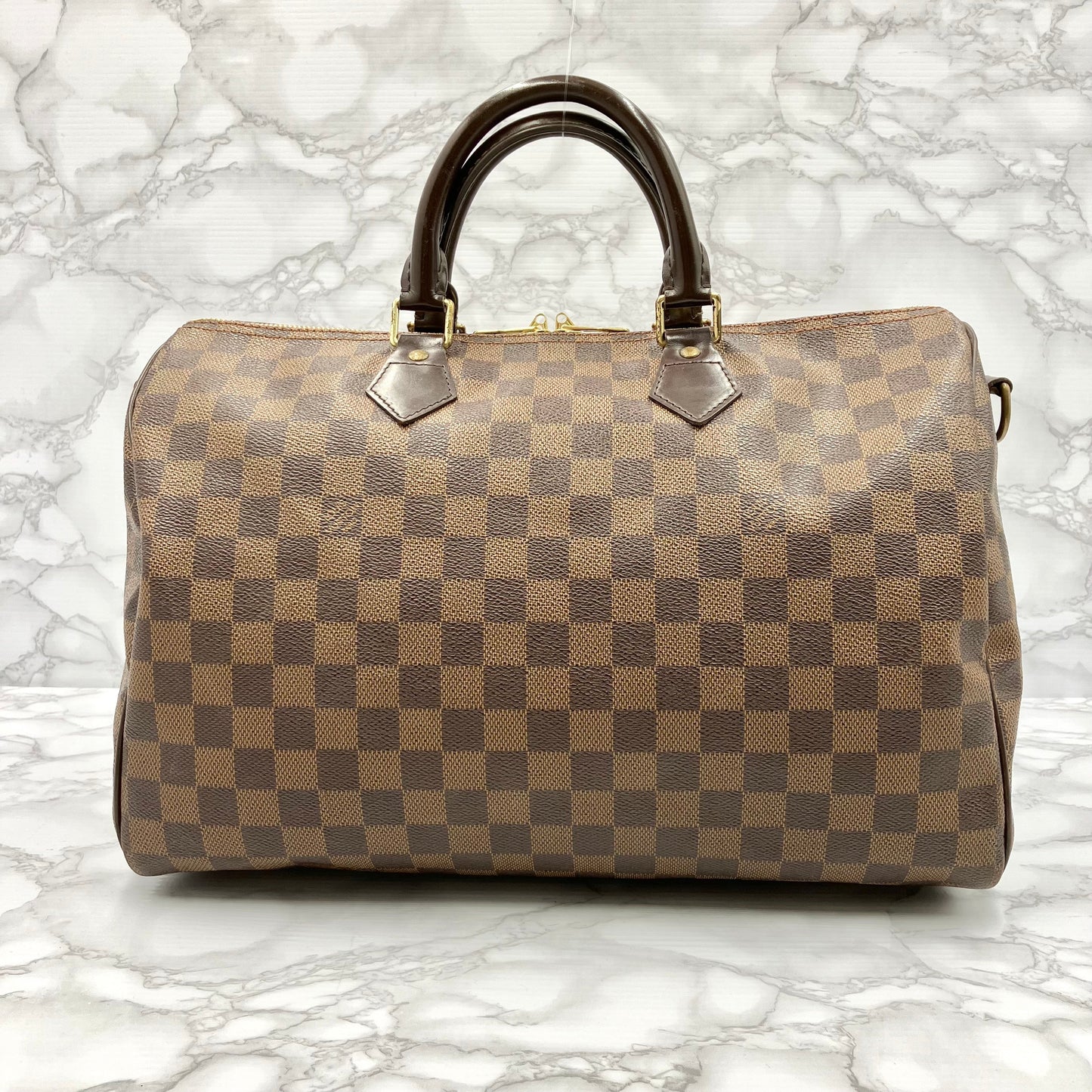 LOUIS VUITTON Damier Speedy 35 Bandouliere