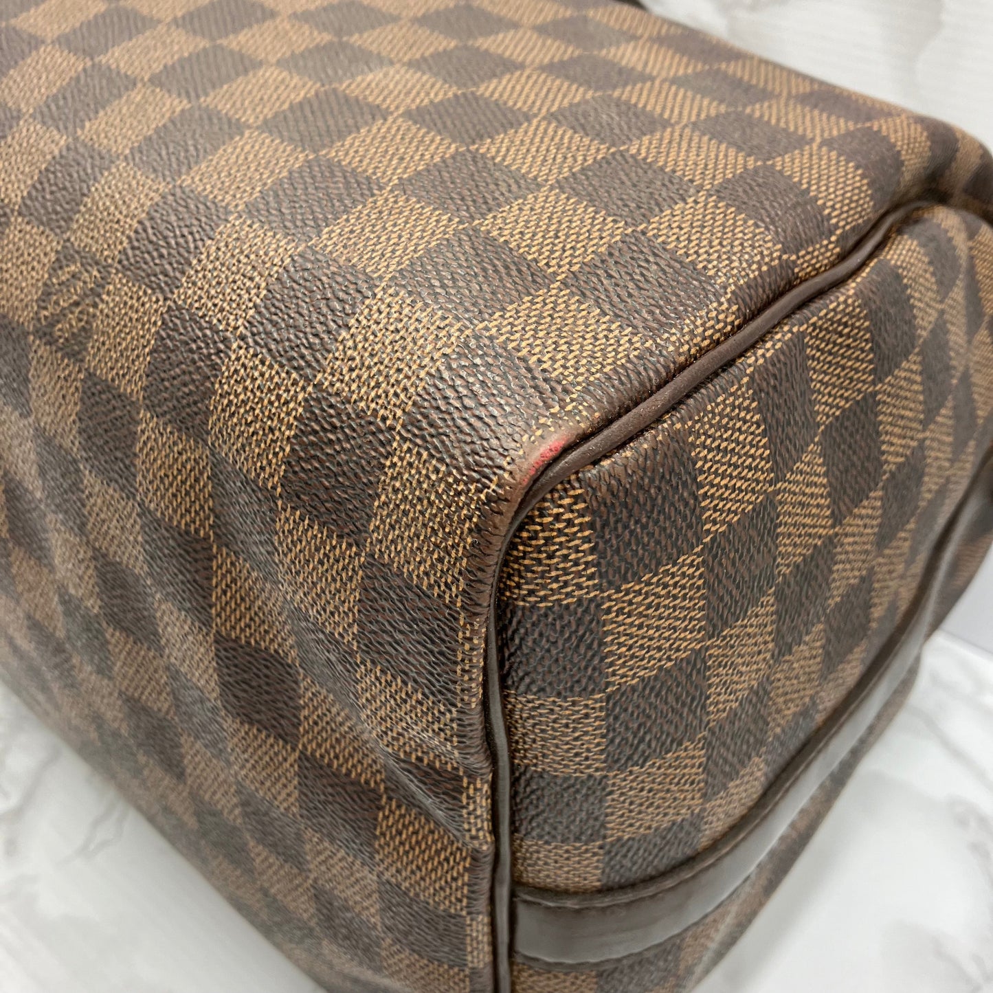LOUIS VUITTON Damier Speedy 35 Bandouliere