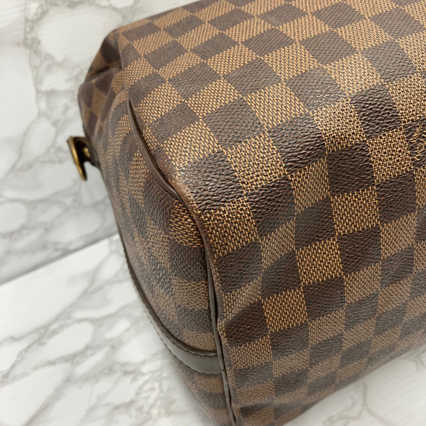 LOUIS VUITTON Damier Speedy 35 Bandouliere
