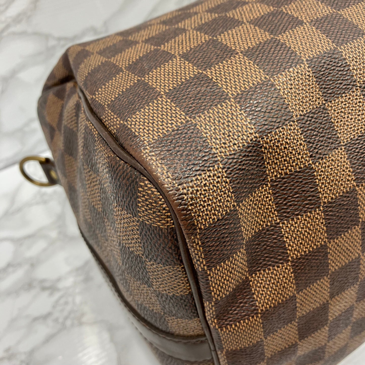 LOUIS VUITTON Damier Speedy 35 Bandouliere