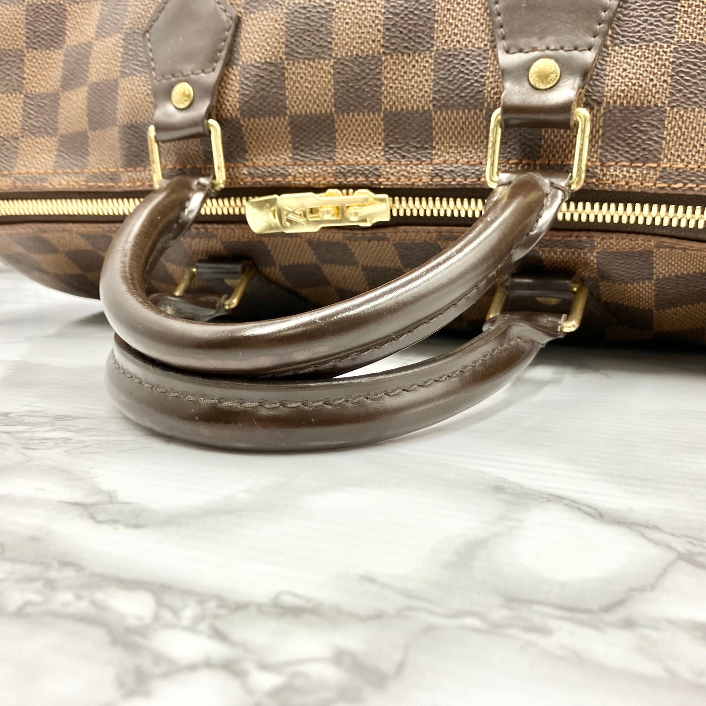 LOUIS VUITTON Damier Speedy 35 Bandouliere