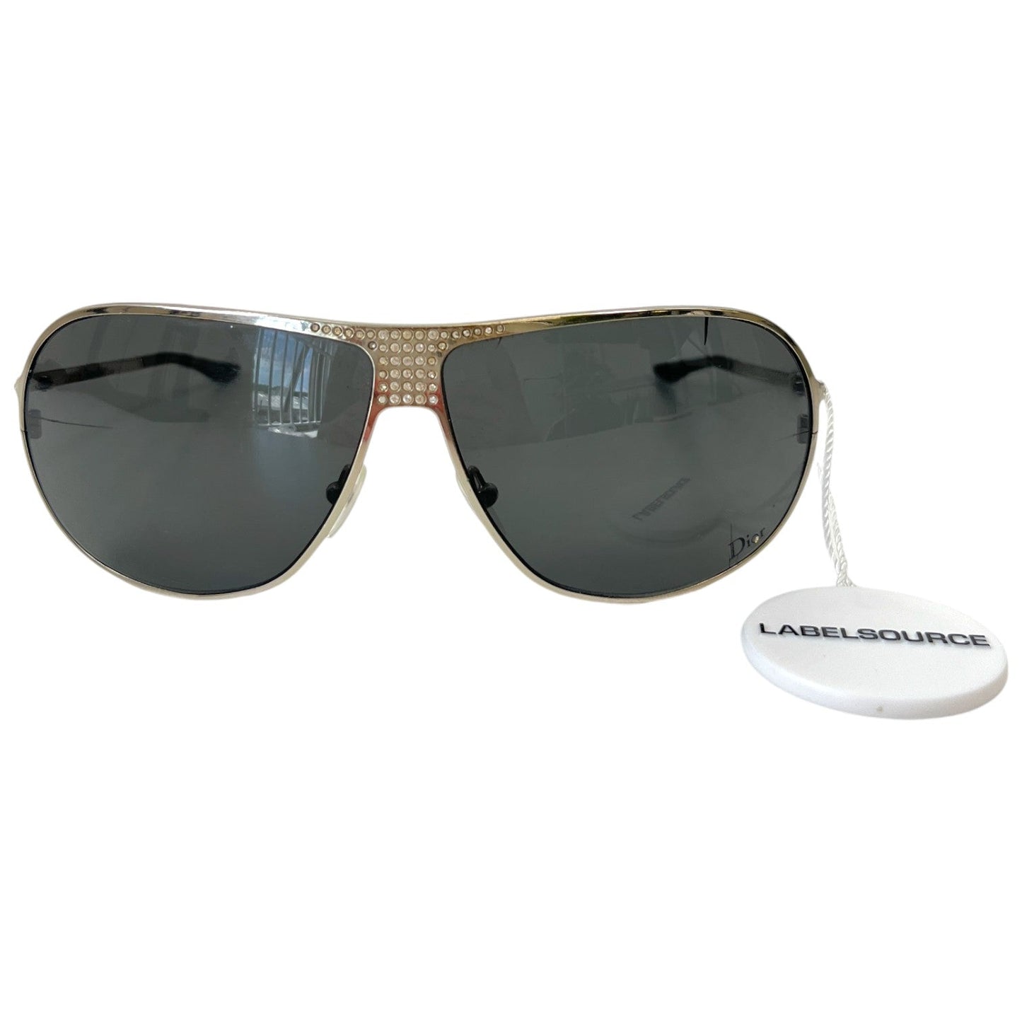 Women's Vintage Rhinestone Sunglasses Silver