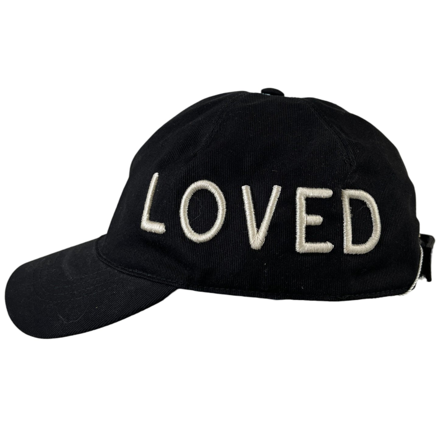 Women's Embroidered Logo Cap Black Size M