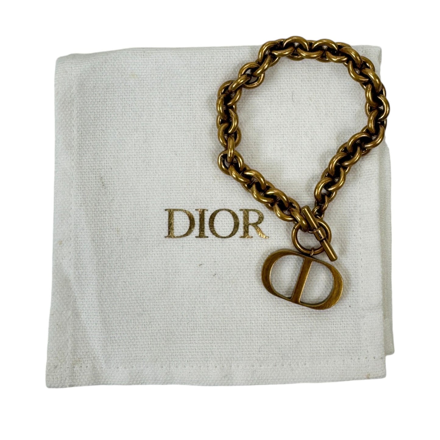 Women's Cd Icon Bracelet Gold