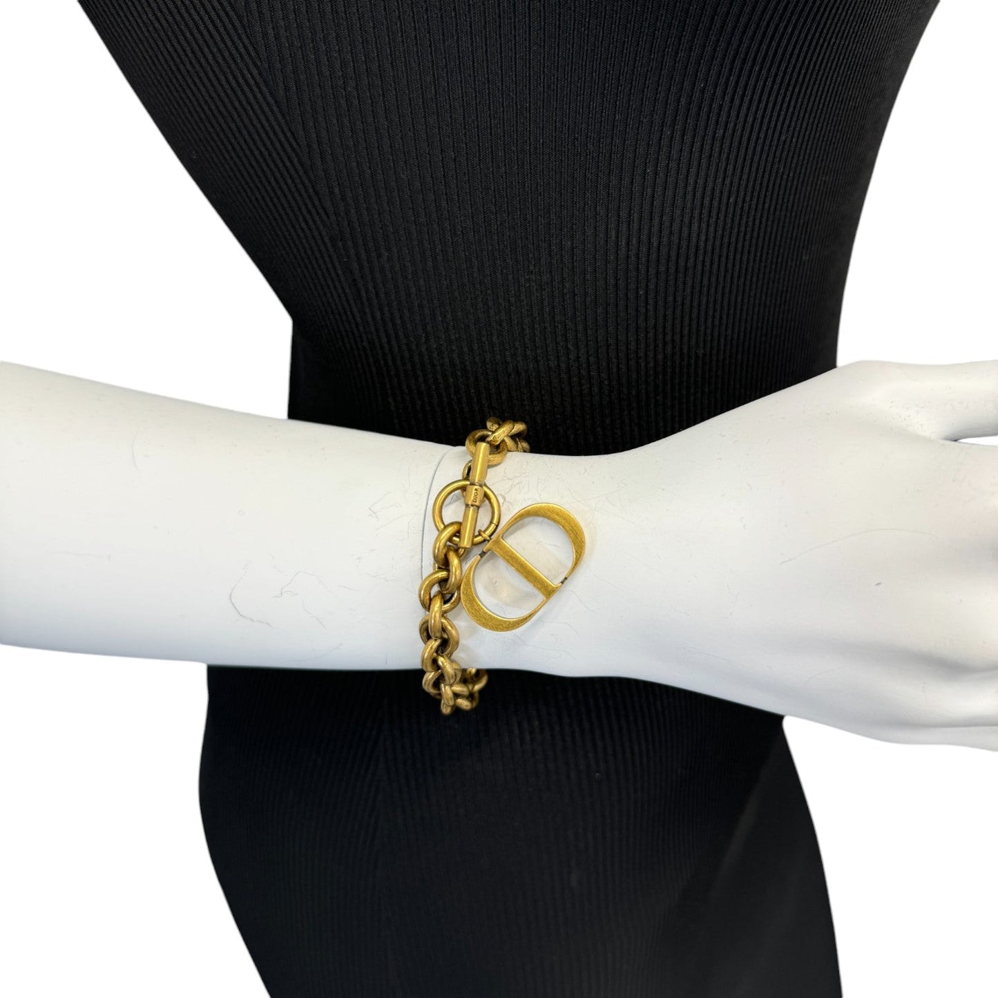 Women's Cd Icon Bracelet Gold