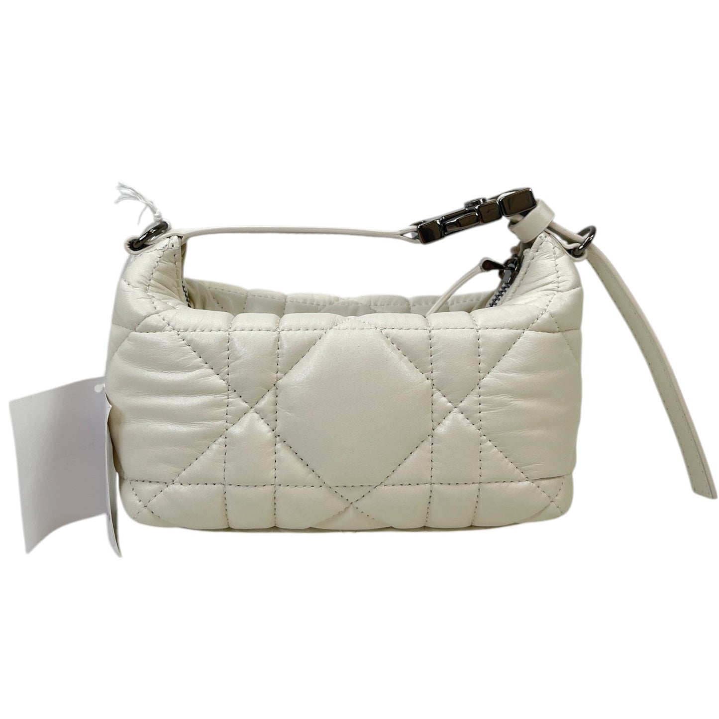 Women's Nomad Pouch Calf Small Handbag White