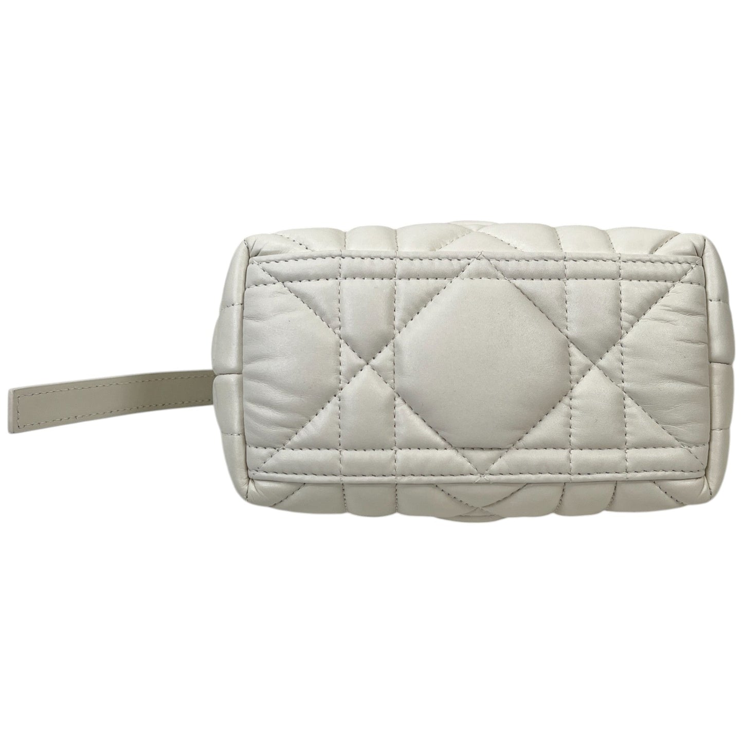 Women's Nomad Pouch Calf Small Handbag White