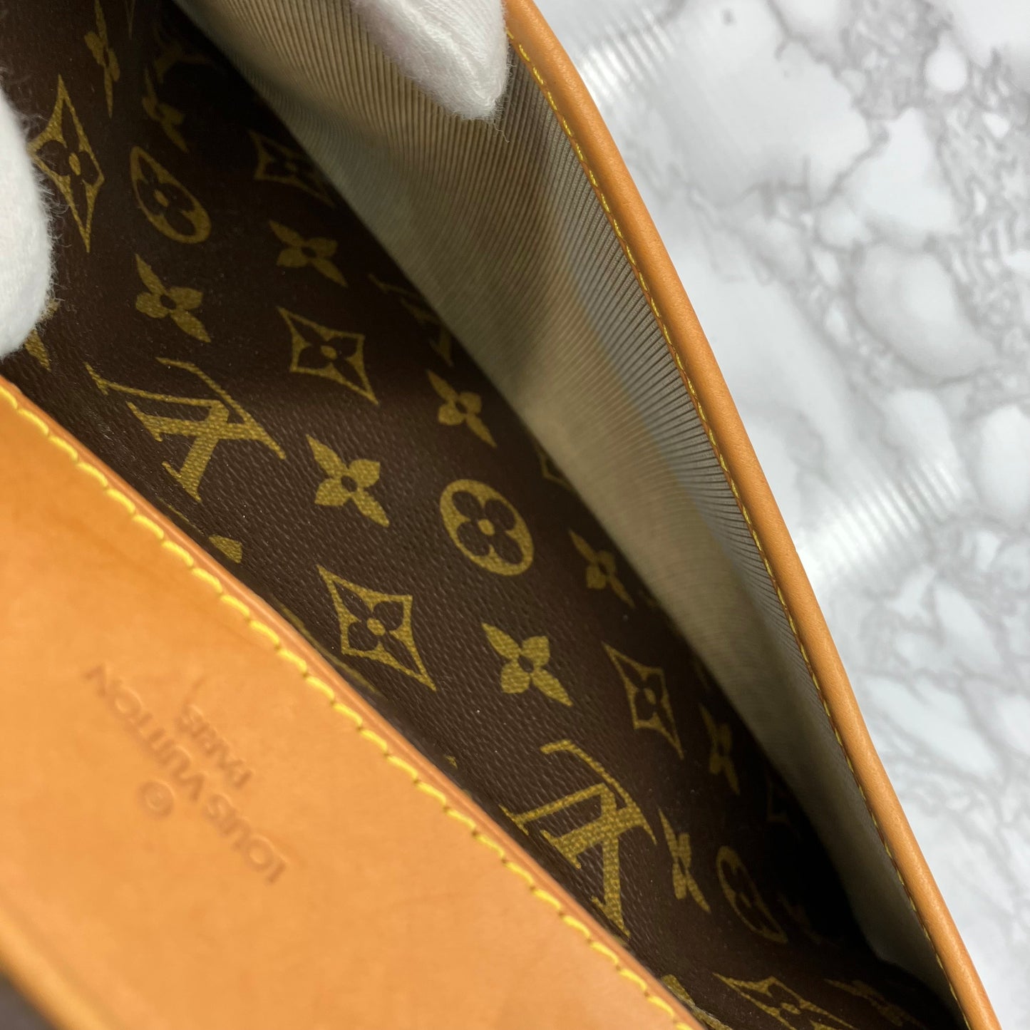 LOUIS VUITTON Monogram Trouville handbag