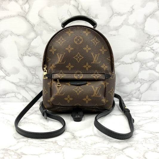 LOUIS VUITTON Monogram Mini Palm Springs Backpack
