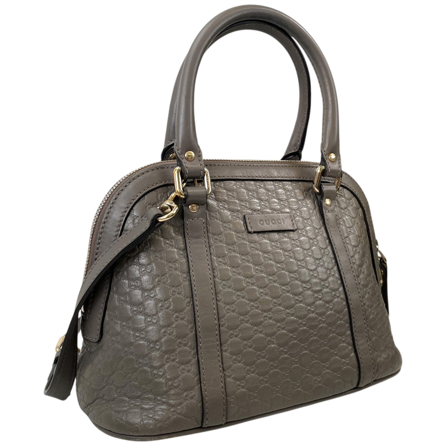 Women's Micro Guccissima Bag Grey