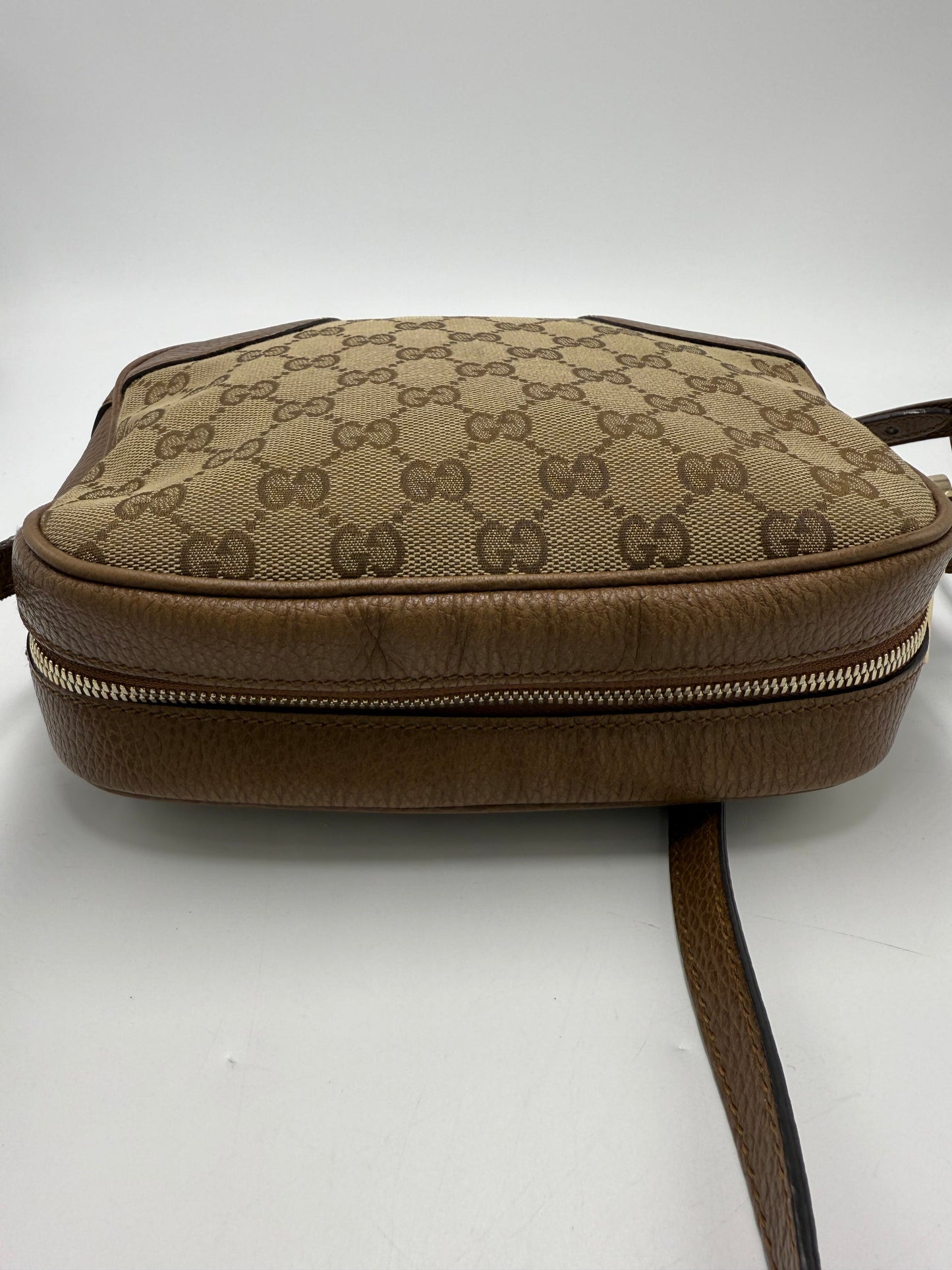 Gucci Bree GG Mini Messenger Crossbody Luxury Designer Handbag