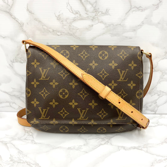 LOUIS VUITTON monogram Musette Tango shoulder bag