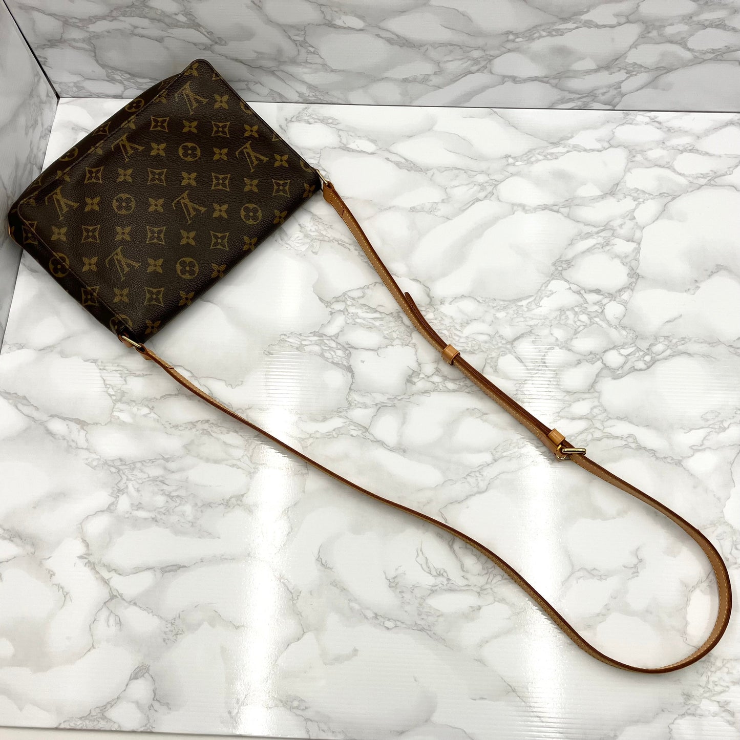 LOUIS VUITTON monogram Musette Tango shoulder bag