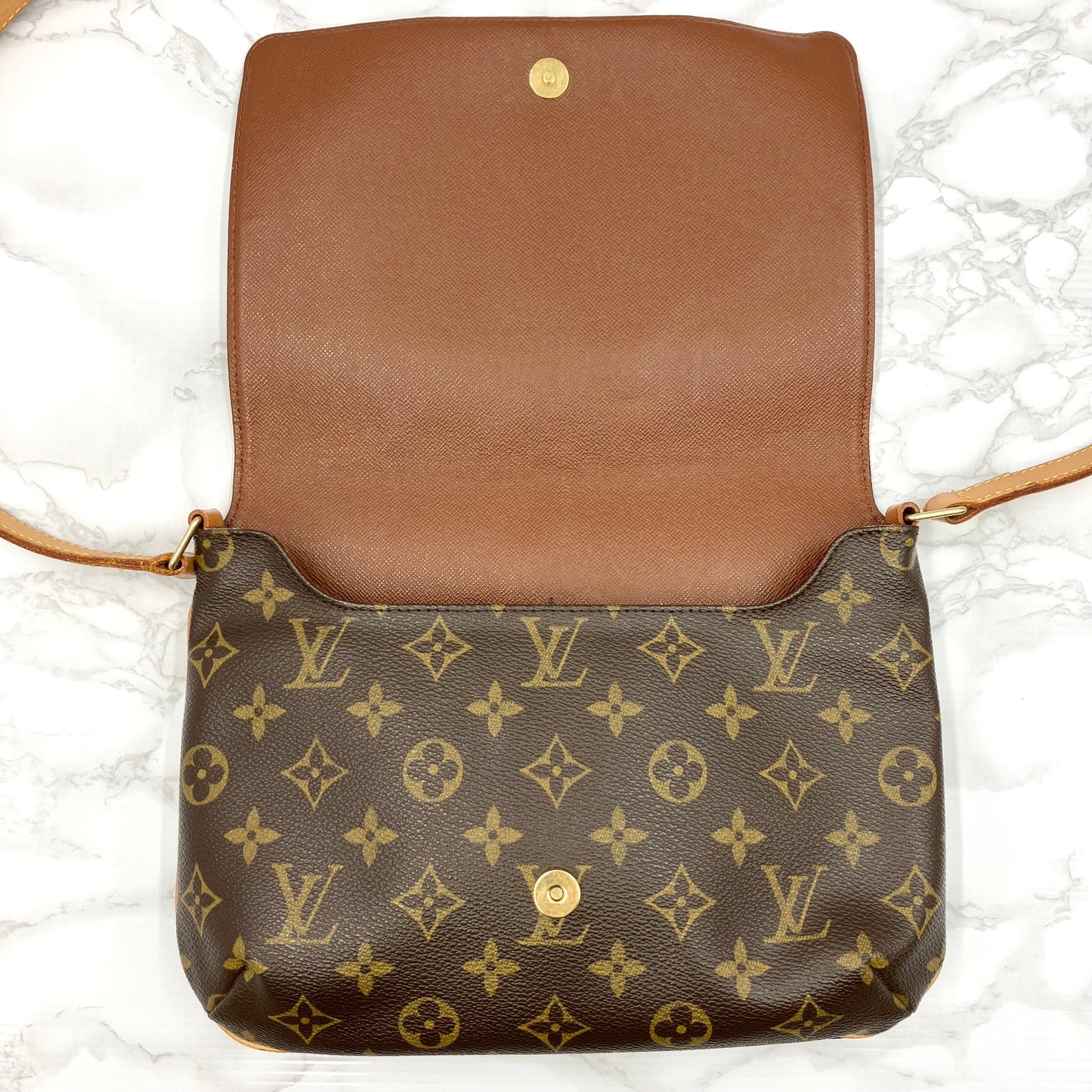 LOUIS VUITTON monogram Musette Tango shoulder bag