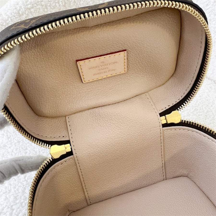LV Nano Nice in Monogram GHW