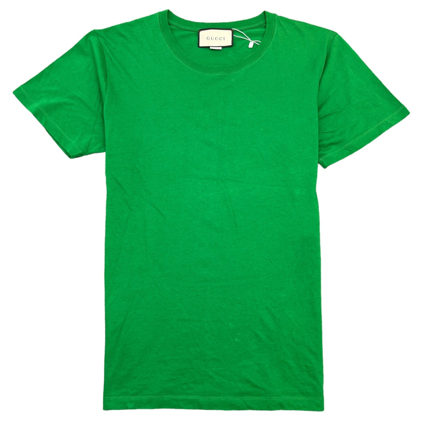 Men's Shoulder Logo T-Shirt Green Size M